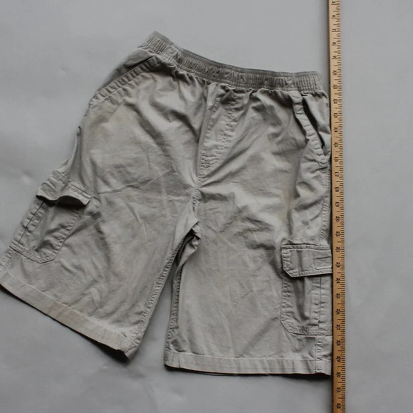 Basic Edition Tan Boys Cargo Shorts - Picture 2 of 5